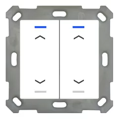   MDT BE-TAL5502.A1 KNX tapintásérzékelő Light 55 | 2-es, nyilak | tiszta fehér fényes