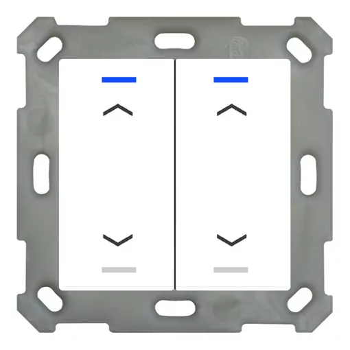 MDT BE-TAL5502.A1 KNX tapintásérzékelő Light 55 | 2-es, nyilak | tiszta fehér fényes