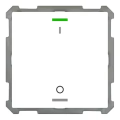   MDT BE-TAL6301.B1 KNX tapintásérzékelő Light 63 | 1-csatornás, IO | stúdió fehér fényes
