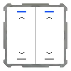   MDT BE-TAL6302.A1 KNX tapintásérzékelő Light 63 | 2-csatornás, nyilak