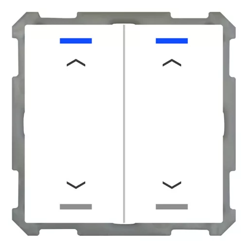 MDT BE-TAL6302.A1 KNX tapintásérzékelő Light 63 | 2-csatornás, nyilak