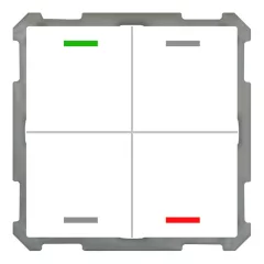   MDT BE-TAL6304.01 KNX tapintásérzékelő Light 63 | 4-csatornás, semleges
