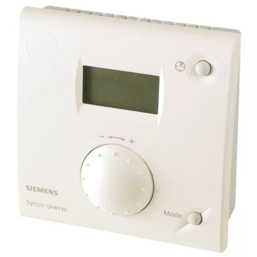 SIEMENS BPZ:QAW740 KNX helyiségszabályozó | időzítő, hőmérsékletek, hibajelzés