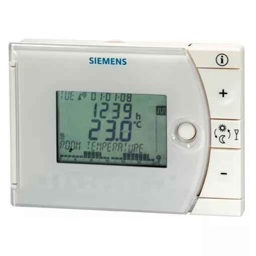 SIEMENS BPZ:REV13 kétpontos szobatermosztát | napi kapcsolóóra, fűtés