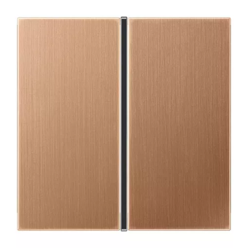 JUNG BRG2401TSA Gombsor F40 LS sorozat | 1-es | bronz szálcsiszolt