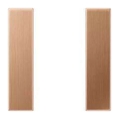   JUNG BRG2501TSA F50 LS sorozat gombsor | 1-es | bronz szálcsiszolt