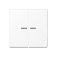   JUNG BTA17102WWM KNX tapintásérzékelő HOME Serie A | 2-csatornás | hófehér matt