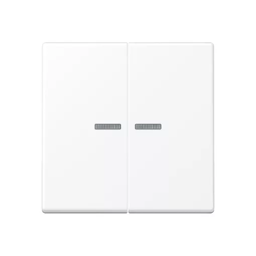 JUNG BTA17102WWM KNX tapintásérzékelő HOME Serie A | 2-csatornás | hófehér matt