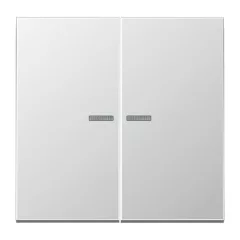   JUNG BTAL17102 KNX tapintásérzékelő HOME LS sorozat | 2-csatornás | alumínium lakkozott