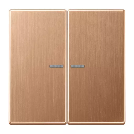 JUNG BTBRG17102 KNX tapintásérzékelő HOME Serie LS | 2-csatornás | bronz szálcsiszolt