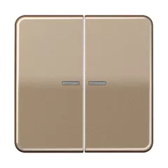   JUNG BTCD17102GB tapintásérzékelő JUNG HOME Serie CD | 2-csatornás | arany-bronz