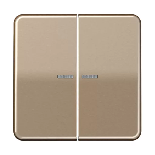 JUNG BTCD17102GB tapintásérzékelő JUNG HOME Serie CD | 2-csatornás | arany-bronz