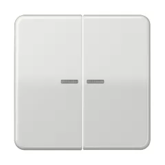   JUNG BTCD17102LG KNX tapintásérzékelő HOME CD sorozat | 2-csatornás | világosszürke