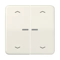   JUNG BTCD17102P KNX Tapintásérzékelő HOME CD sorozat | 2-csatornás, nyilak | fehér