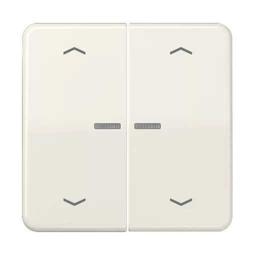 JUNG BTCD17102P KNX Tapintásérzékelő HOME CD sorozat | 2-csatornás, nyilak | fehér