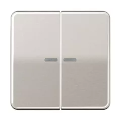   JUNG BTCD17102PT Tapintásérzékelő HOME Serie CD | 2-csatornás | platina