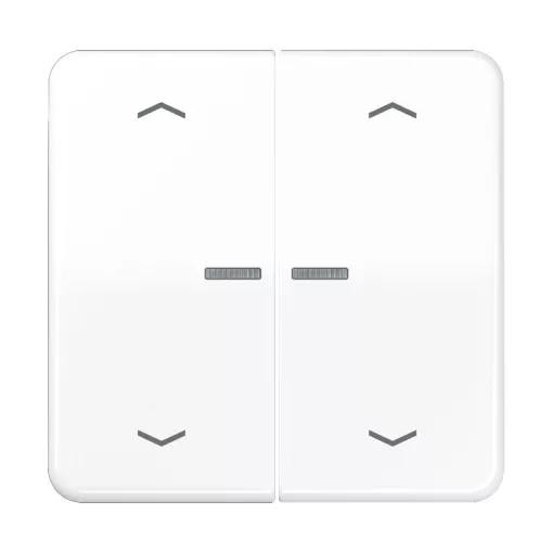 JUNG BTCD17102PWW KNX tapintásérzékelő JUNG HOME Serie CD | 2-es, nyilak | alpinweiß