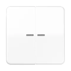   JUNG BTCD17102WW tapintásérzékelő HOME Serie CD | 2-csatornás | alpinfehér