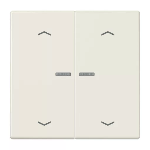 JUNG BTLS17102P feliratozható tapintásérzékelő JUNG HOME Serie LS | 2-csatornás, nyilak | fehér