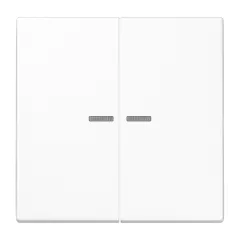   JUNG BTLS17102WW KNX tapintásérzékelő JUNG HOME Serie LS | 2-csatornás | alpinweiß