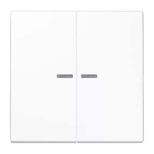JUNG BTLS17102WW KNX tapintásérzékelő JUNG HOME Serie LS | 2-csatornás | alpinweiß