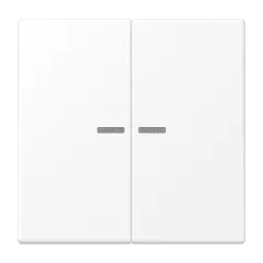   JUNG BTLS17102WWM KNX tapintásérzékelő JUNG HOME Serie LS | 2-csatornás | hófehér matt