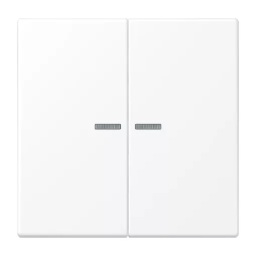 JUNG BTLS17102WWM KNX tapintásérzékelő JUNG HOME Serie LS | 2-csatornás | hófehér matt