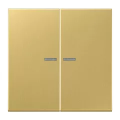   JUNG BTME17102C KNX tapintásérzékelő HOME Serie LS | 2-csatornás | sárgaréz classic