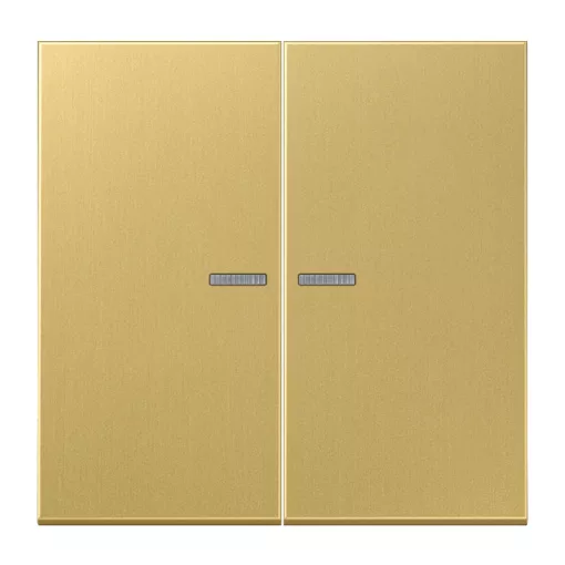 JUNG BTME17102C KNX tapintásérzékelő HOME Serie LS | 2-csatornás | sárgaréz classic