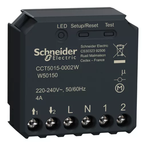 SCHNEIDER CCT5015-0002W Wiser redőnyaktor UP | 1 kimenetes