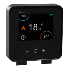   SCHNEIDER CCTFR6401 Wiser szobatermosztát | kijelző, páratartalom-érzékelő | fekete
