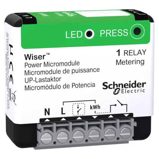 SCHNEIDER CCTFR6730 KNX beépíthető teheraktor Wiser | 3000 W, 230V AC