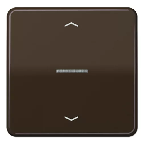 JUNG CD101KO5PBR KNX vezérlőbillenő nyíliránnyal F10 CD sorozat | 1-csatornás | barna