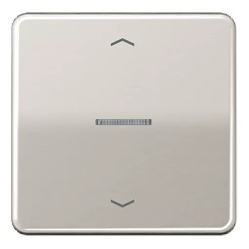JUNG CD101KO5PPT KNX vezérlőbillentyű nyíljelöléssel F10 CD széria | 1-csatornás | platina