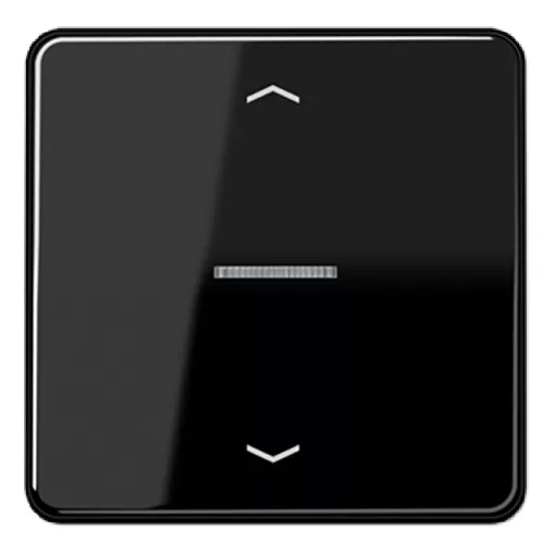 JUNG CD101KO5PSW KNX vezérlőbillentyű nyíljelöléssel F10 CD sorozat | 1-es | fekete