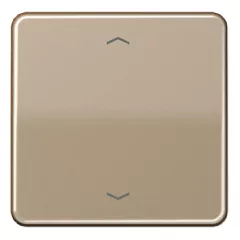   JUNG CD101PGB KNX-billenőkapcsoló nyílszimbólumokkal F10 széria CD | 1-pólusú | arany-bronz