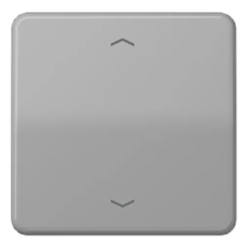 JUNG CD101PGR KNX billenőkapcsoló nyílszimbólummal F10 széria CD | 1-es | szürke