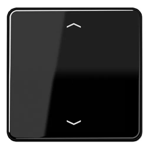 JUNG CD101PSW KNX billenőkapcsoló nyílszimbólumokkal F10 sorozat CD | 1-csatornás | fekete