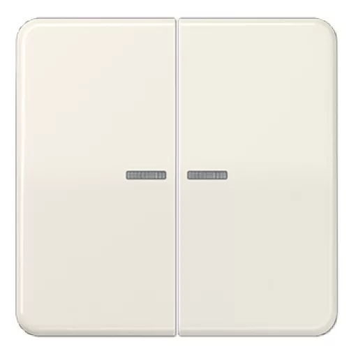 JUNG CD102KO5 KNX vezérlőbillenő F10 CD sorozat | 2-es | fehér