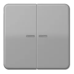   JUNG CD102KO5GR KNX vezérlőbillenő F10 CD sorozat | 2-es | szürke
