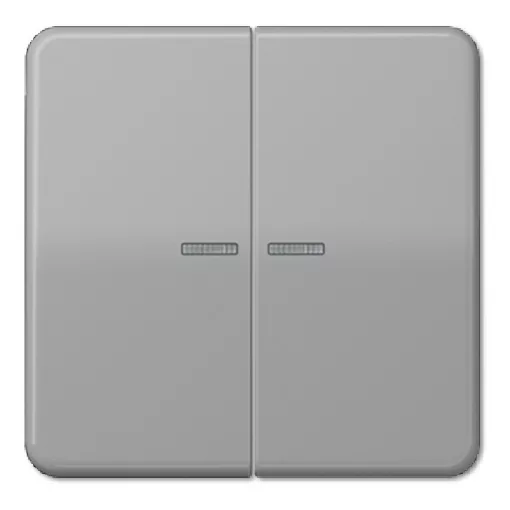 JUNG CD102KO5GR KNX vezérlőbillenő F10 CD sorozat | 2-es | szürke