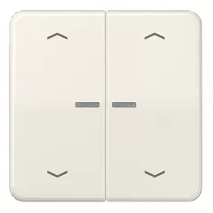   JUNG CD102KO5P KNX vezérlőbillentyű nyíl szimbólummal F10 CD sorozat | 2-es | fehér