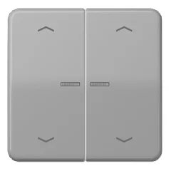   JUNG CD102KO5PGR KNX vezérlőbillentyű nyíl szimbólummal F10 CD sorozat | 2-es | szürke