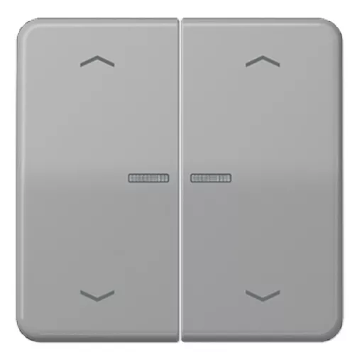 JUNG CD102KO5PGR KNX vezérlőbillentyű nyíl szimbólummal F10 CD sorozat | 2-es | szürke
