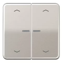   JUNG CD102KO5PPT KNX vezérlőbillenő nyíl jelzéssel F10 CD sorozat | 2-es | platina