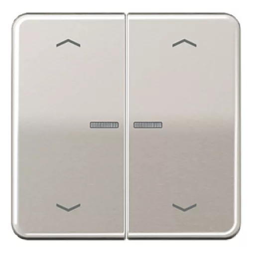 JUNG CD102KO5PPT KNX vezérlőbillenő nyíl jelzéssel F10 CD sorozat | 2-es | platina