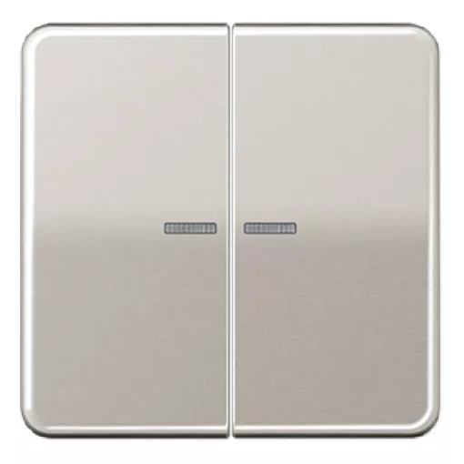 JUNG CD102KO5PT KNX vezérlőbillentyű F10 CD sorozat | 2-es | platina