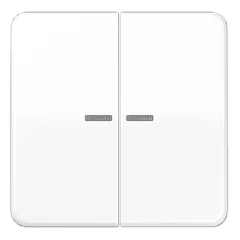   JUNG CD102KO5WW KNX vezérlőbillenő F10 Serie CD | 2-részes | alpinfehér