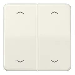   JUNG CD102P KNX billenőkapcsoló nyílszimbólumokkal F10 sorozat CD | 2-pólusú | fehér