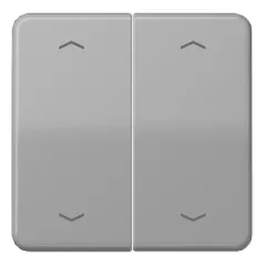   JUNG CD102PGR KNX billenőkapcsoló nyílszimbólumokkal F10 széria CD | 2-es | szürke